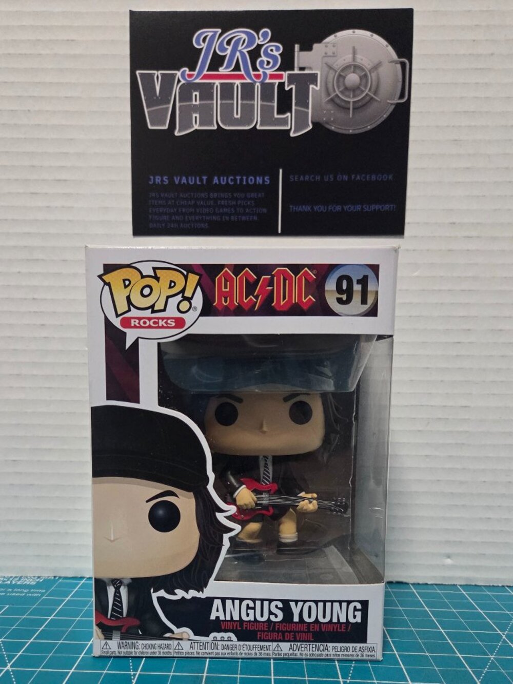 Funko POP Rocks AC/DC ACDC Angus Young 91 Vinyl Figure